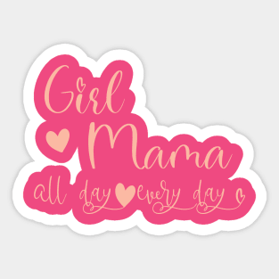 girl mama Sticker